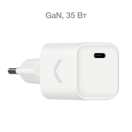 Сетевое зарядное устройство COMMO 35W Mini Charger, GaN, 1xUSB-C
