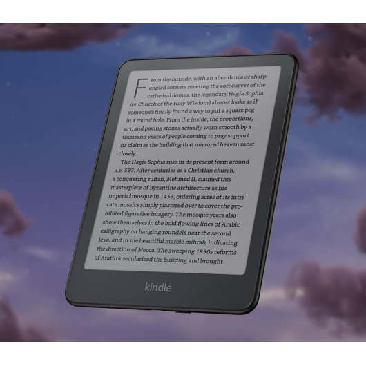 Электронная книга Amazon Kindle Paperwhite (2024) 12th Gen 7" 16Гб, Черная