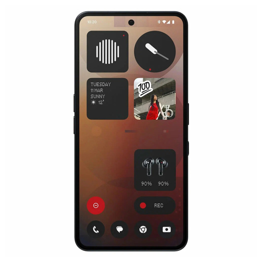 Nothing Phone (3a) 12/256 ГБ, черный