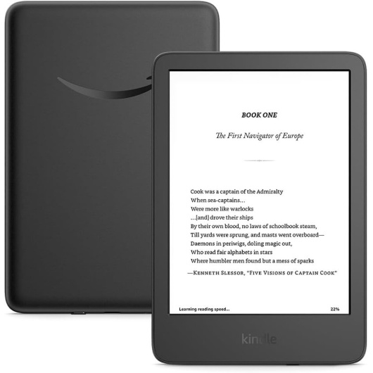 Электронная книга Amazon Kindle (2024) 11th Gen 6" 16Гб, Черная