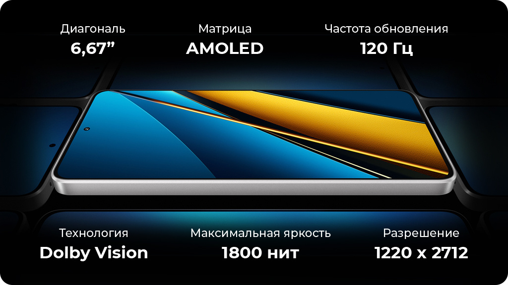 Xiaomi Poco X6 8/256Gb РСТ Синий