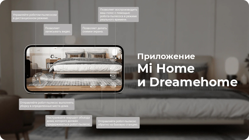 Робот пылесос Dreame D10s Pro Белый