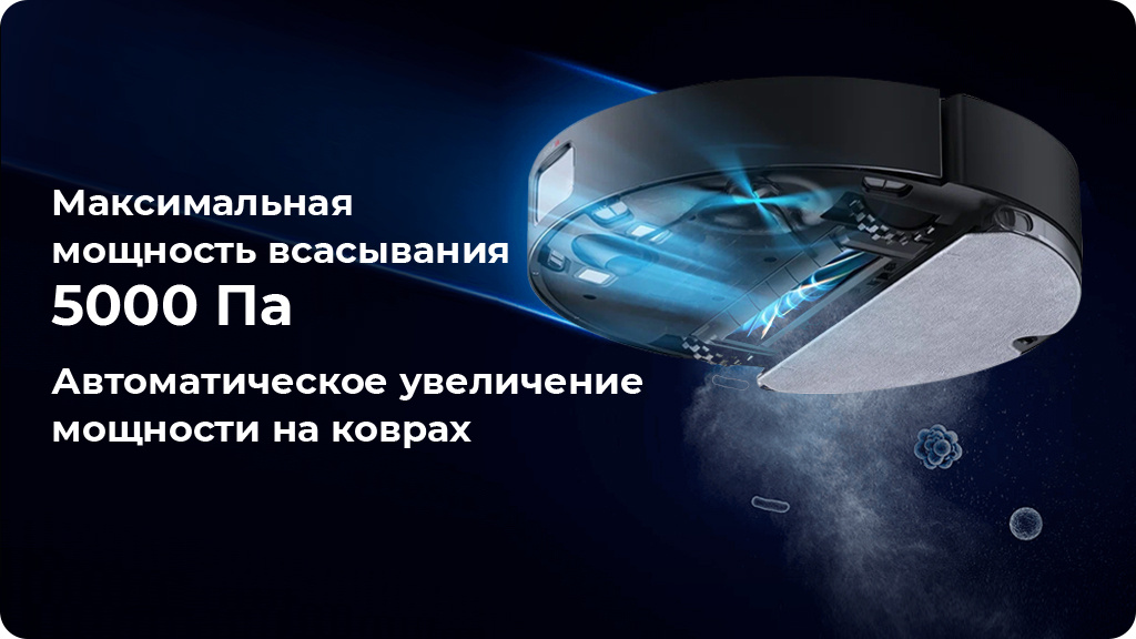 Робот пылесос Dreame D10s Pro Белый