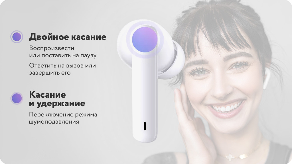 Беспроводные наушники Huawei FreeBuds 4i Черные